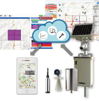 IoT多点観測システム／災害情報管理システム